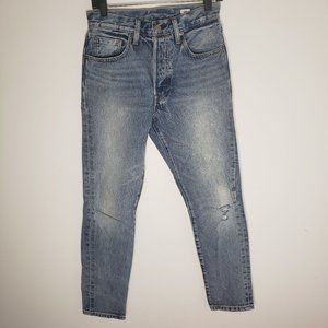 Levi's 501S Selvedge White Oak Cone Skinny Jeans